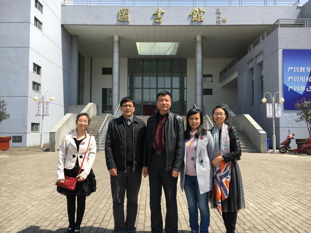 与应天职业技术公司交流